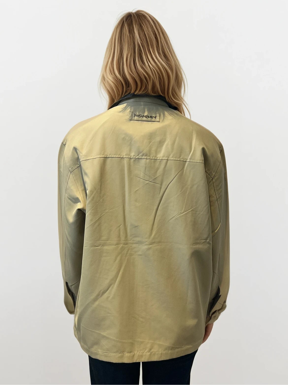 YSL Tan Bomber