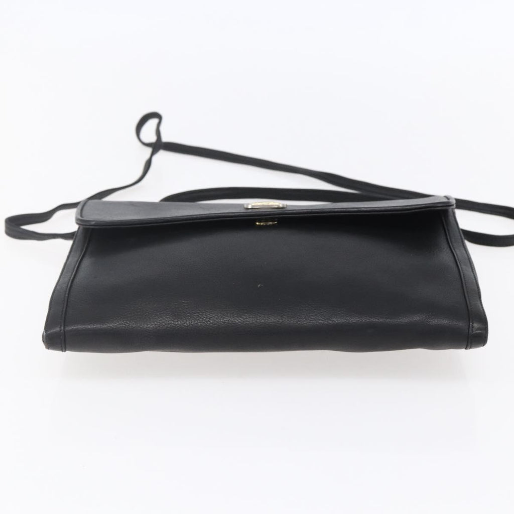 Celine Black Leather Crossbody