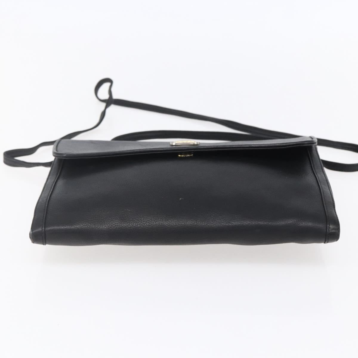 Celine Black Leather Crossbody