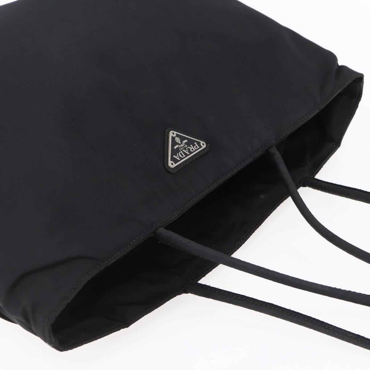 Prada Black Nylon Tote