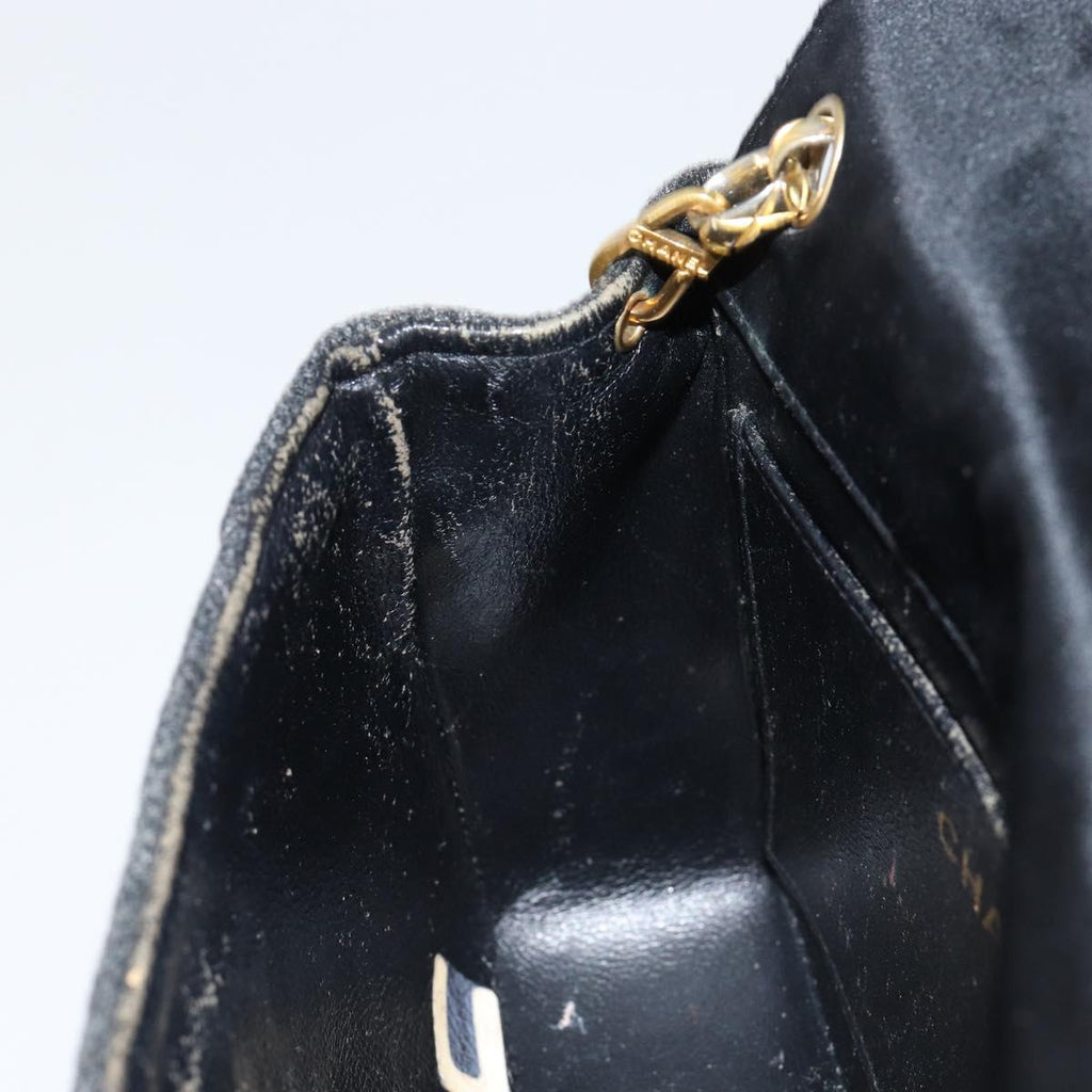Chanel Grey and Black Flap Bag