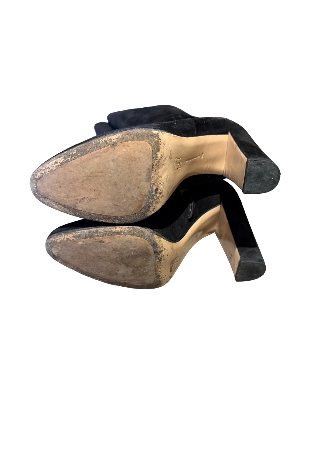 Gianvitto Rossi Black Suede Boots