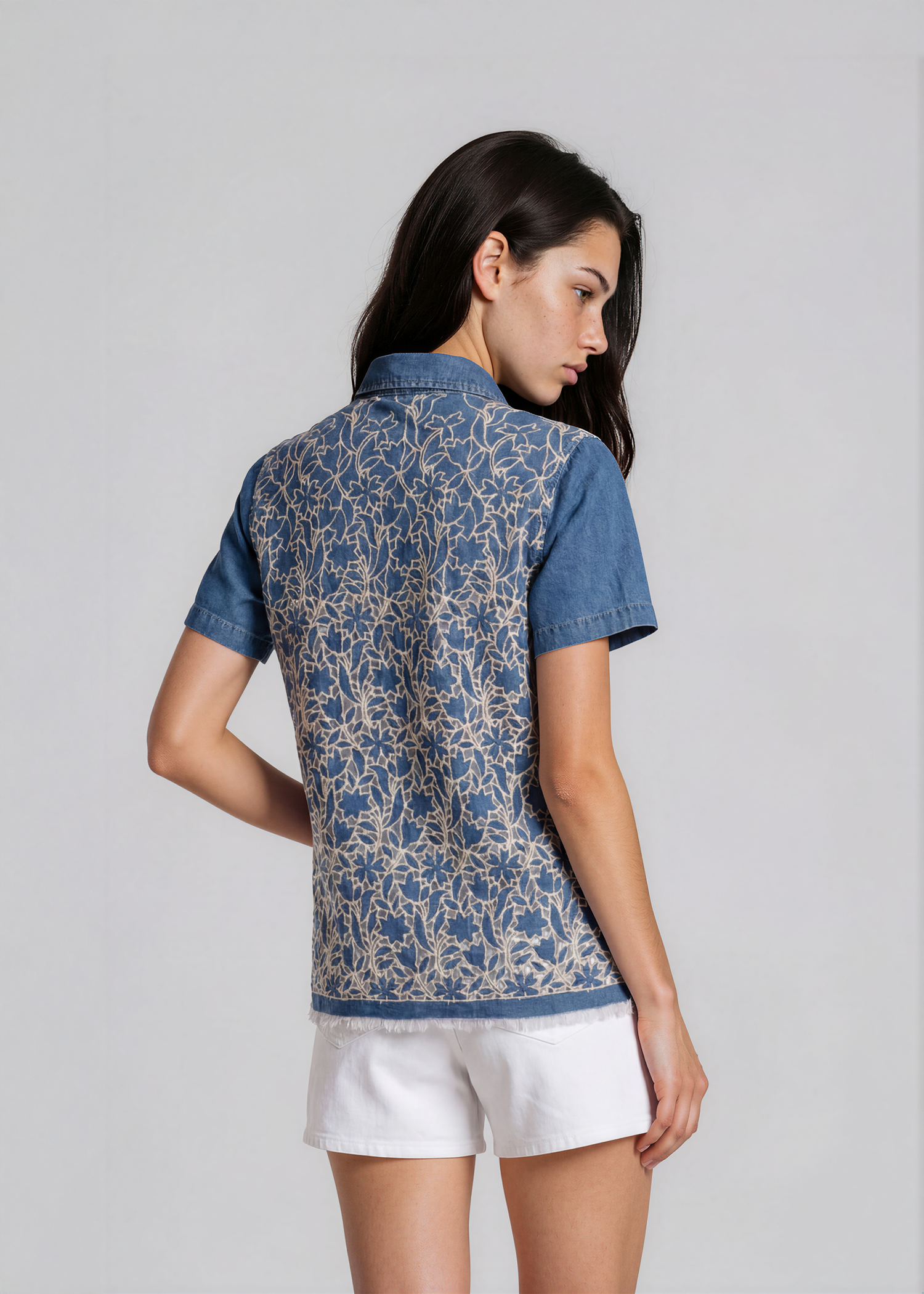 Jean Paul Gaultier Denim Button Down
