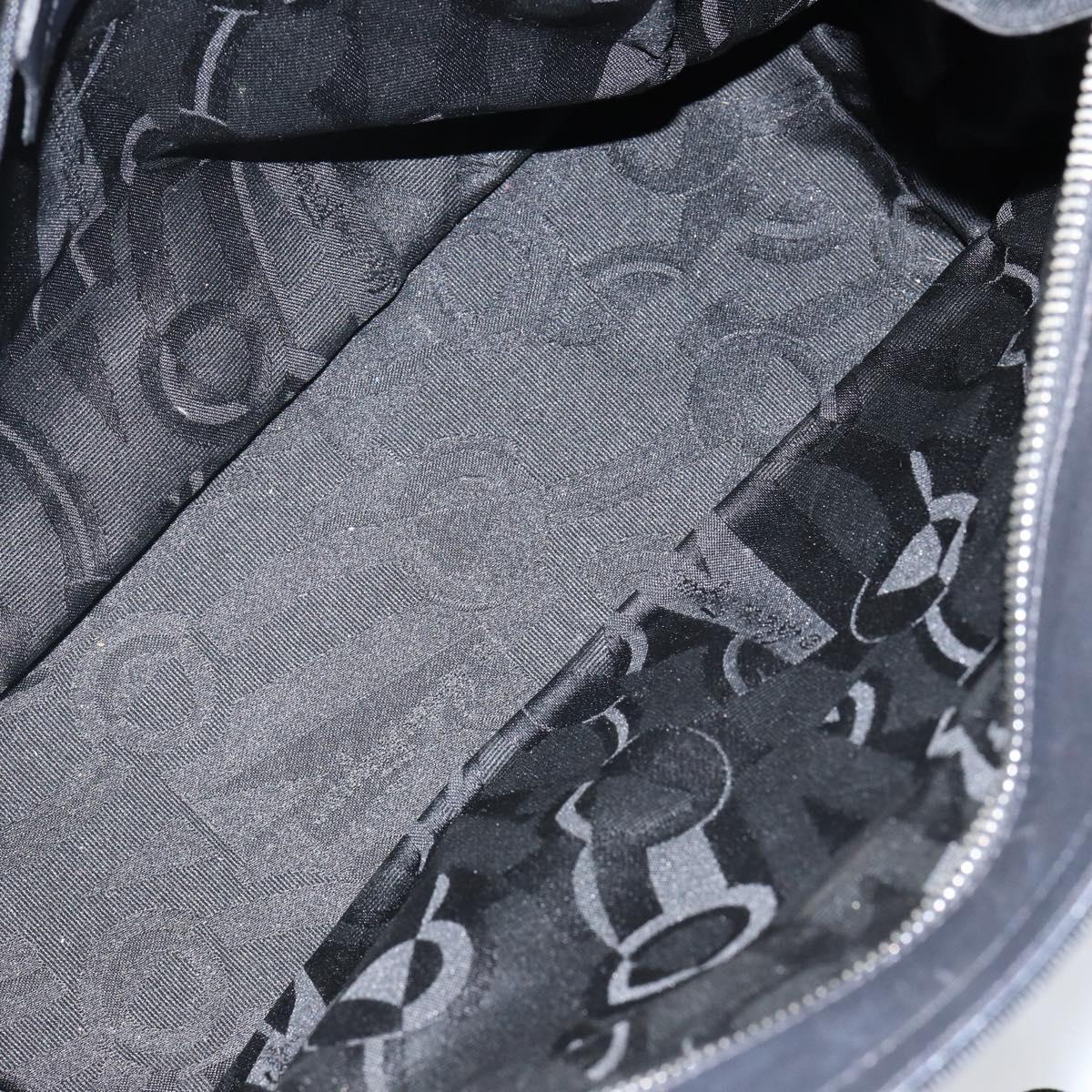 Ferragamo Black Chain Tote