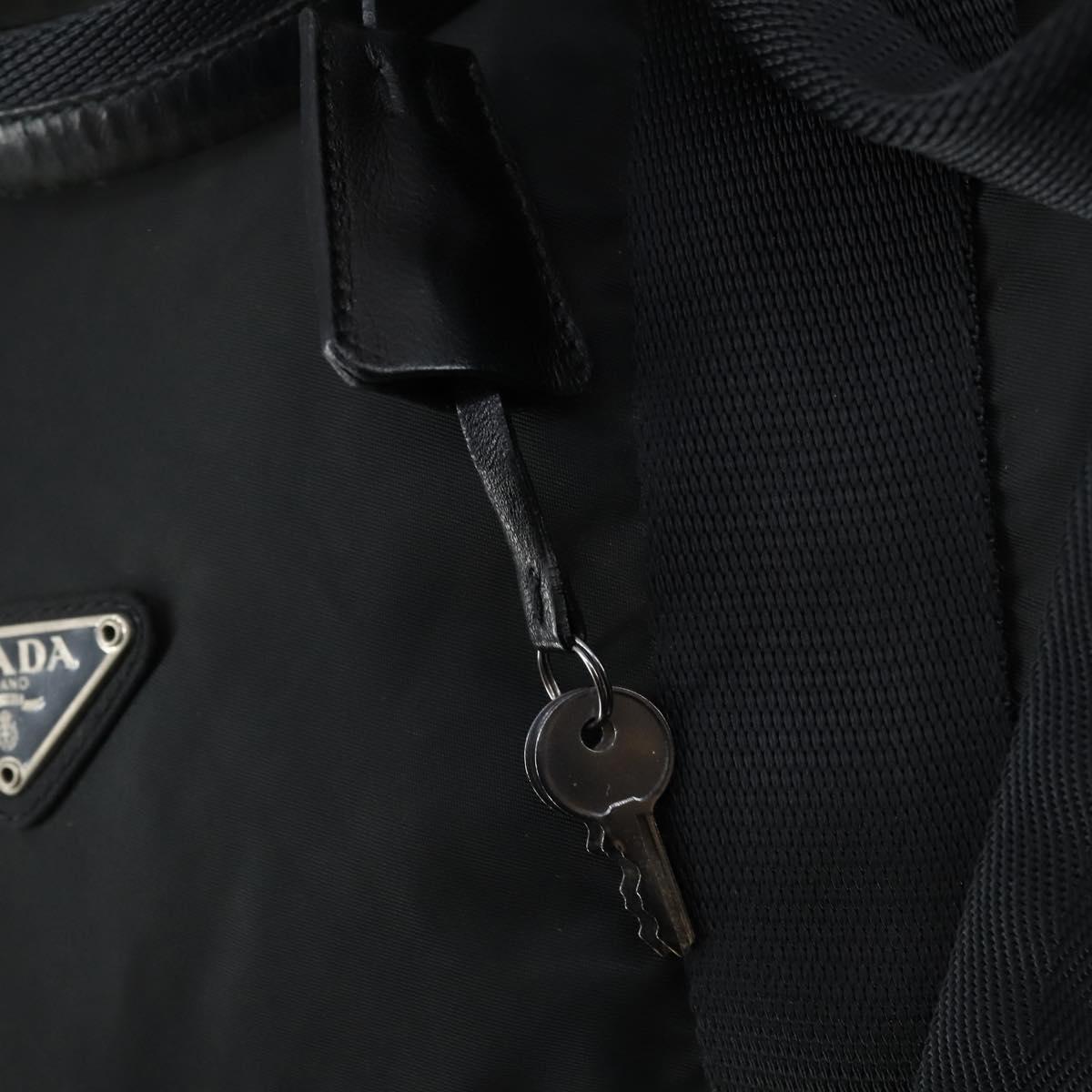 Prada Black Nylon Duffle