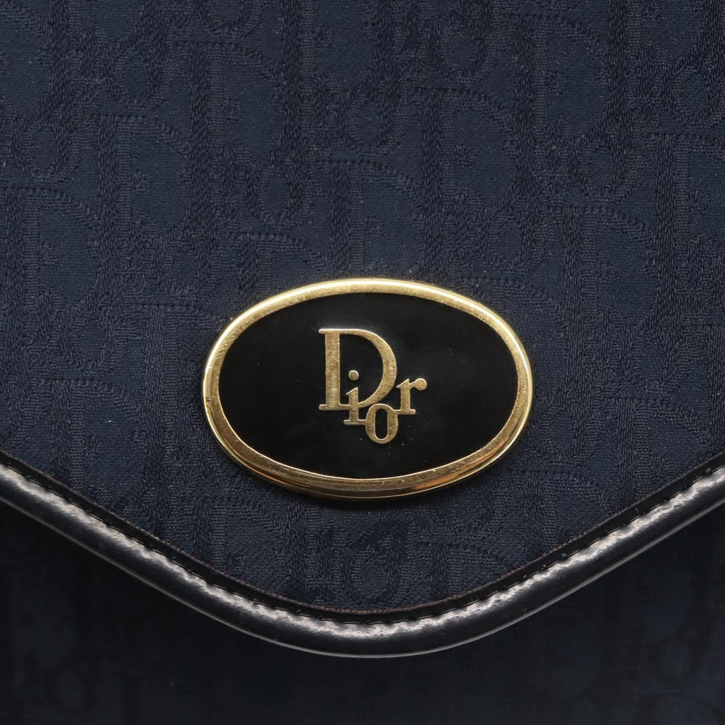 Dior Navy Trotter Shoulder Bag