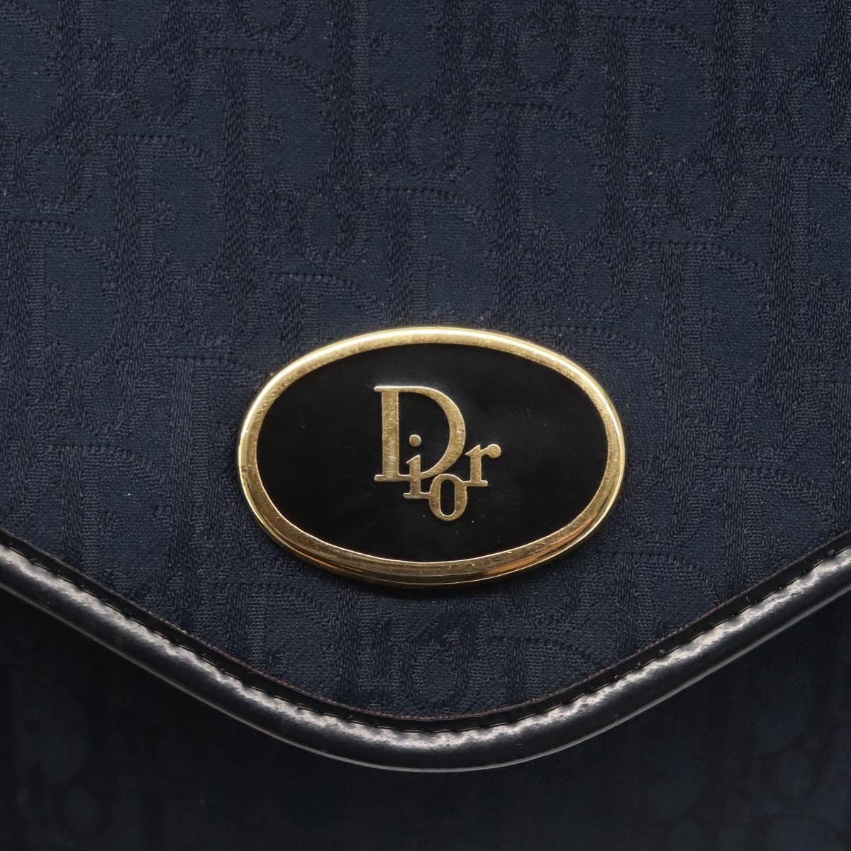 Dior Navy Trotter Shoulder Bag