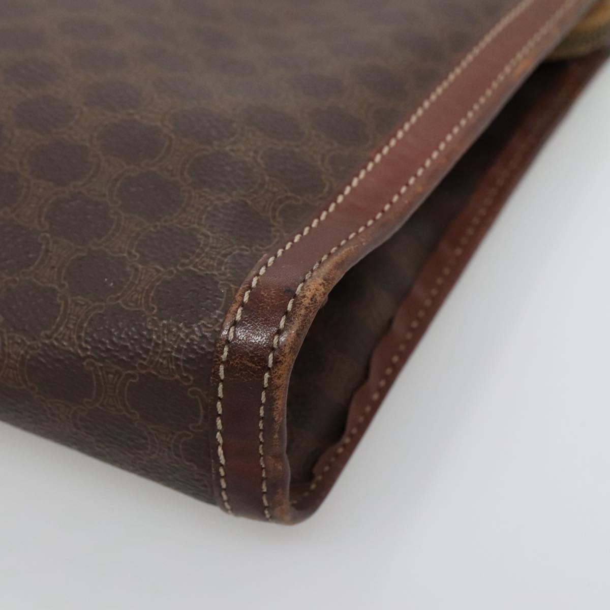 Celine Monogram Brown Clutch