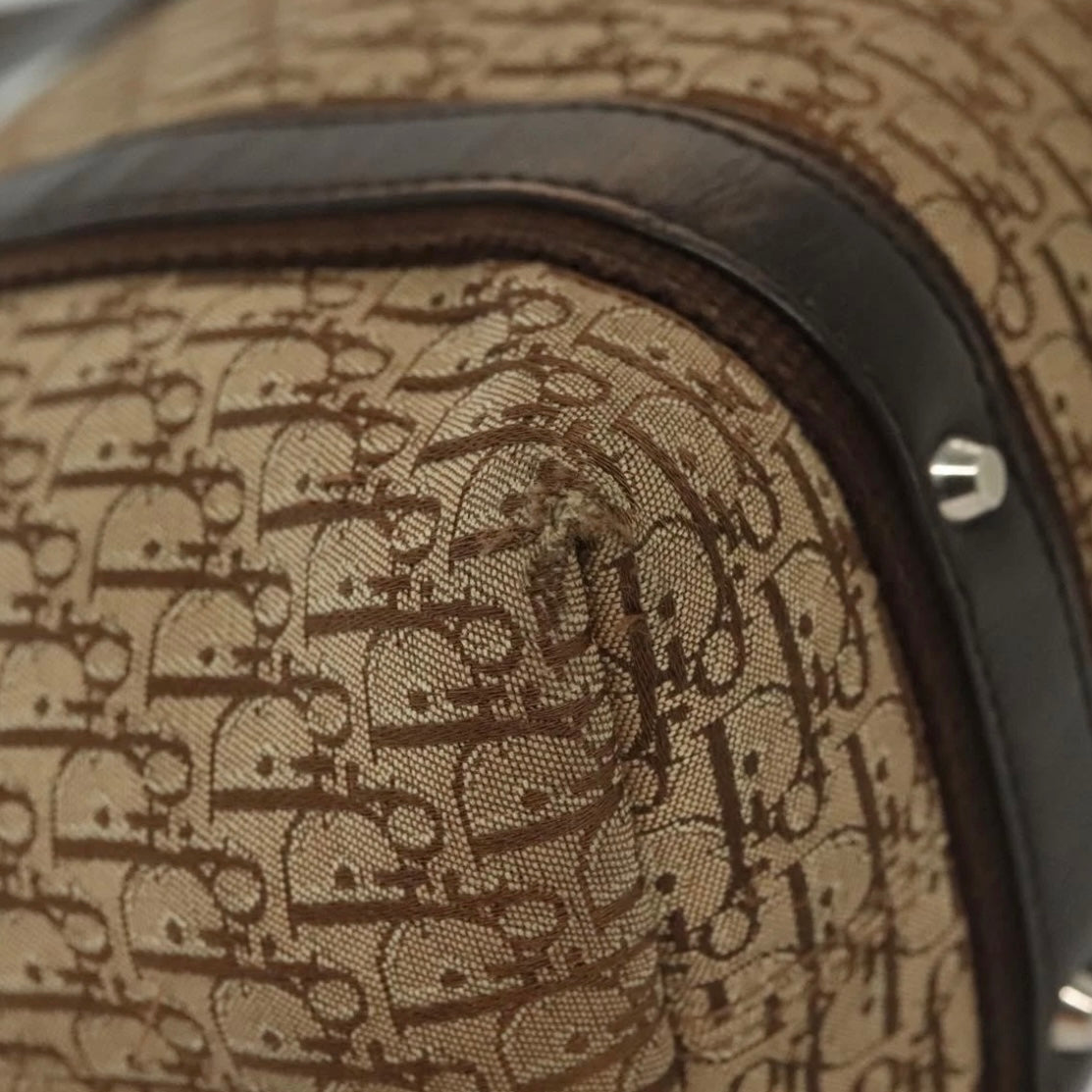 Dior Brown Trotter Shoulder Bag