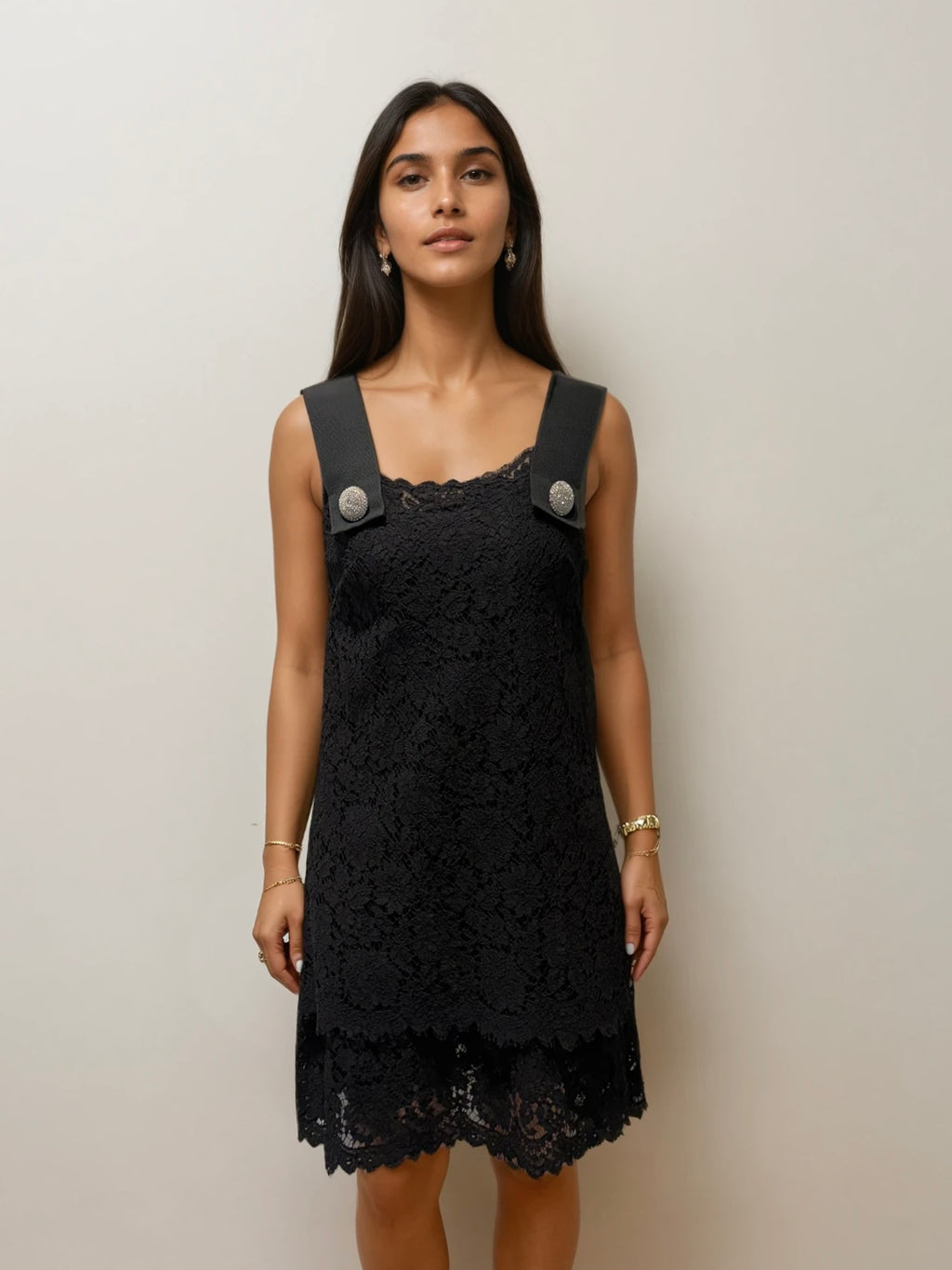 Dolce & Gabbana Lace Black Dress