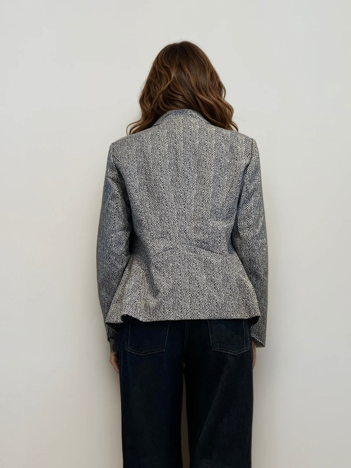 Escada Grey Zip Blazer