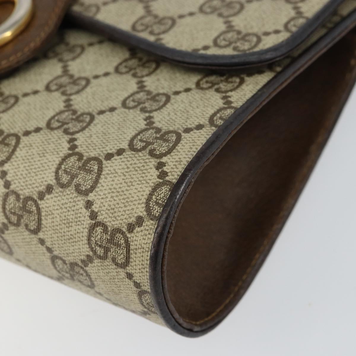 Gucci Brown Monogram Shoulder Bag