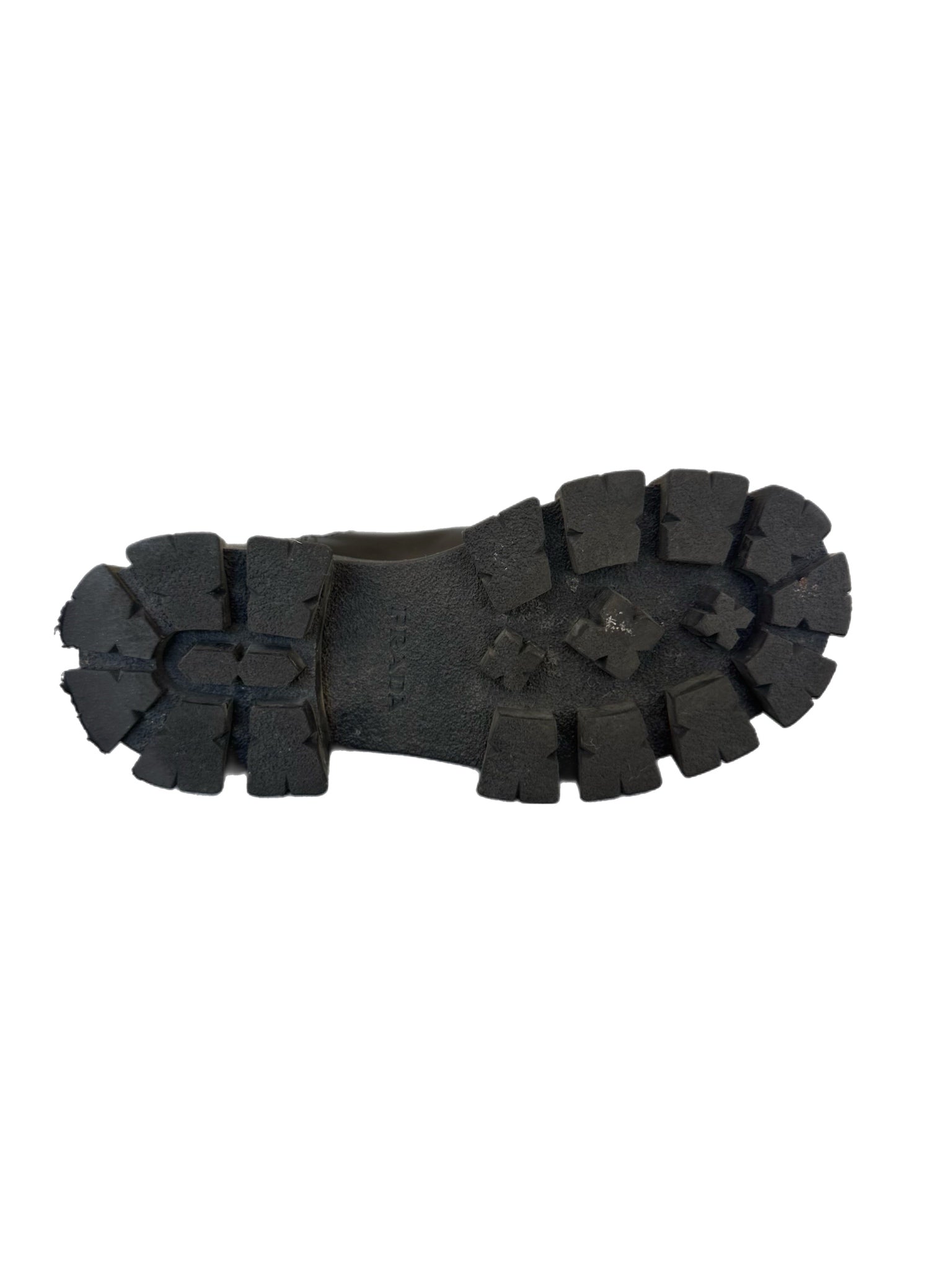 Prada Black Platform Combat Boots