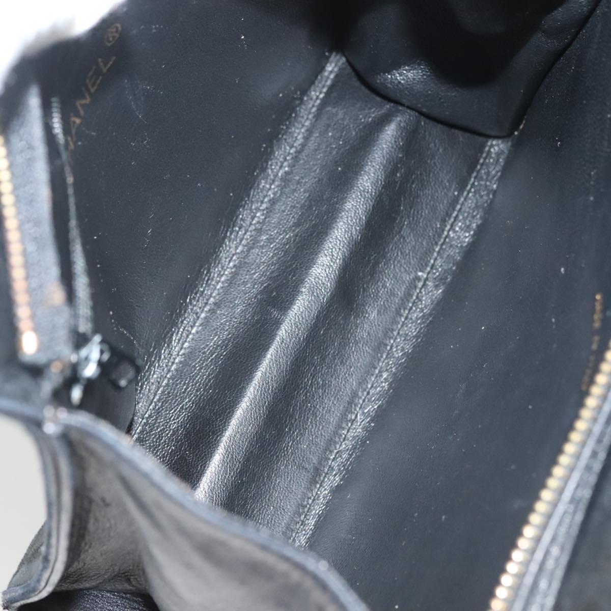 Chanel Black Leather Crossbody