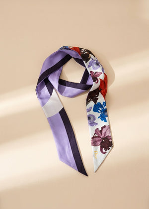 Dior Floral Twilly Scarf