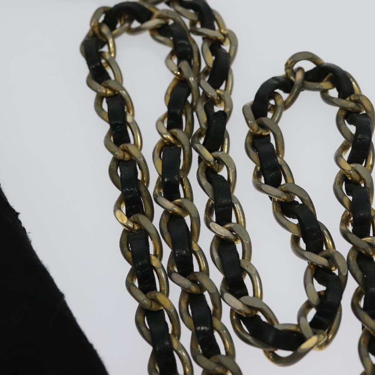 Chanel Black Cotton Flap Bag