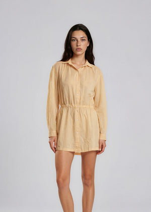 Dries Van Noten Linen Mini Dress
