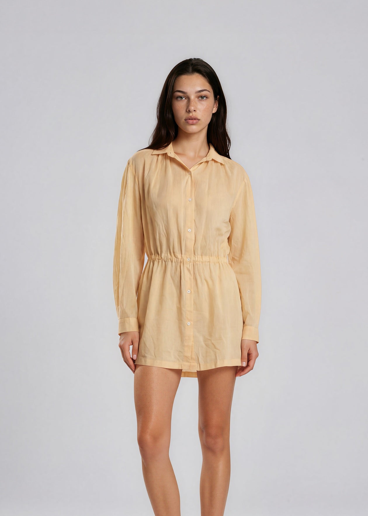 Dries Van Noten Linen Mini Dress