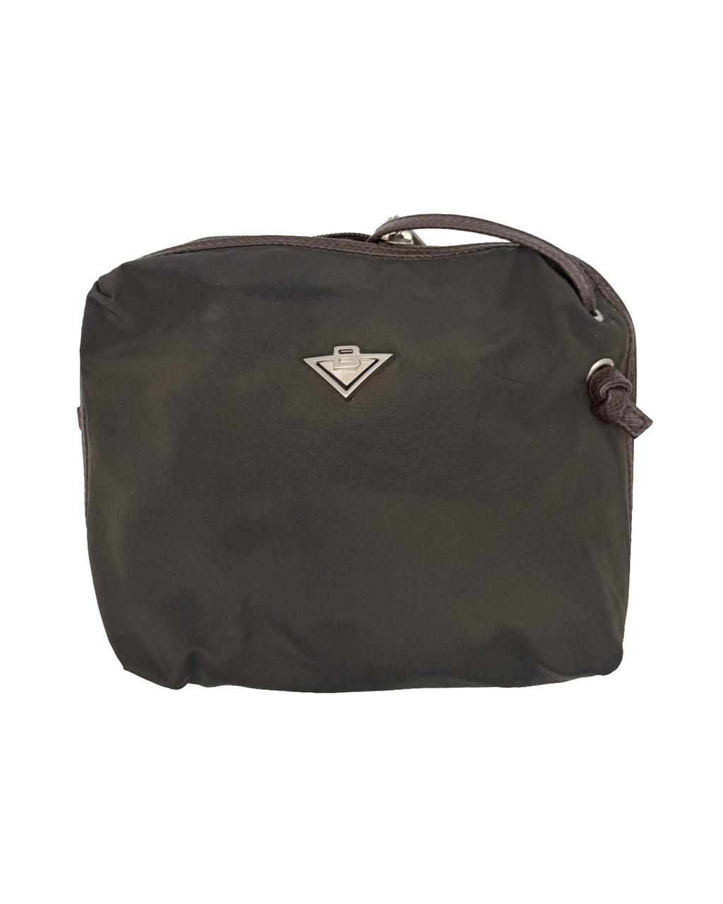 Bottega Veneta Brown Nylon Crossbody