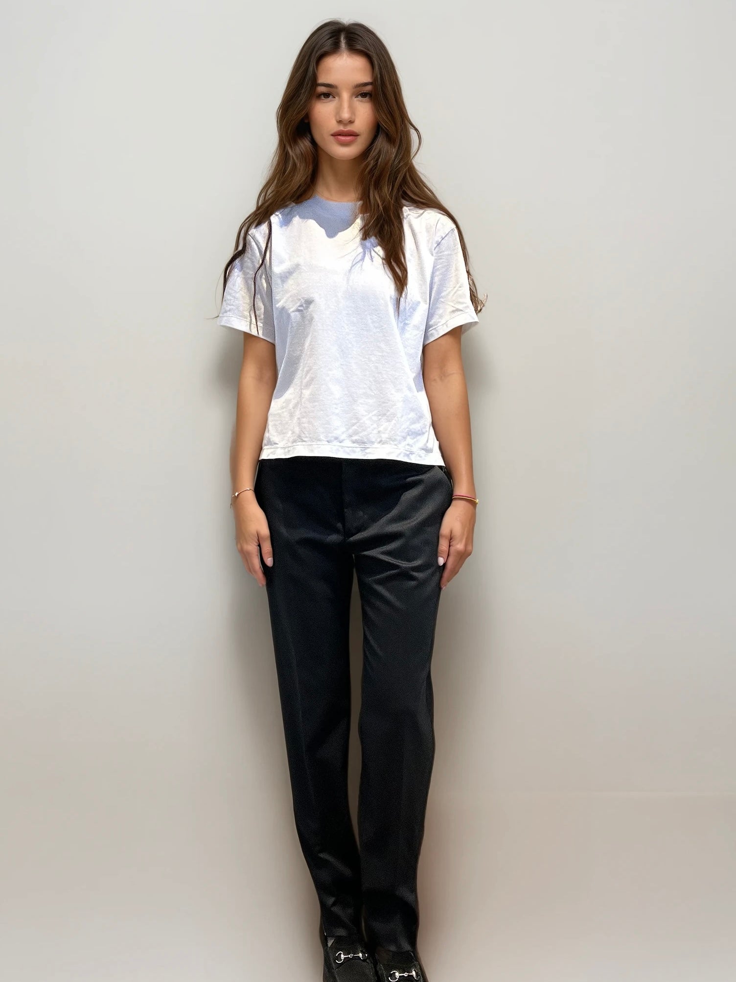 Max Mara Black Pleated Pants