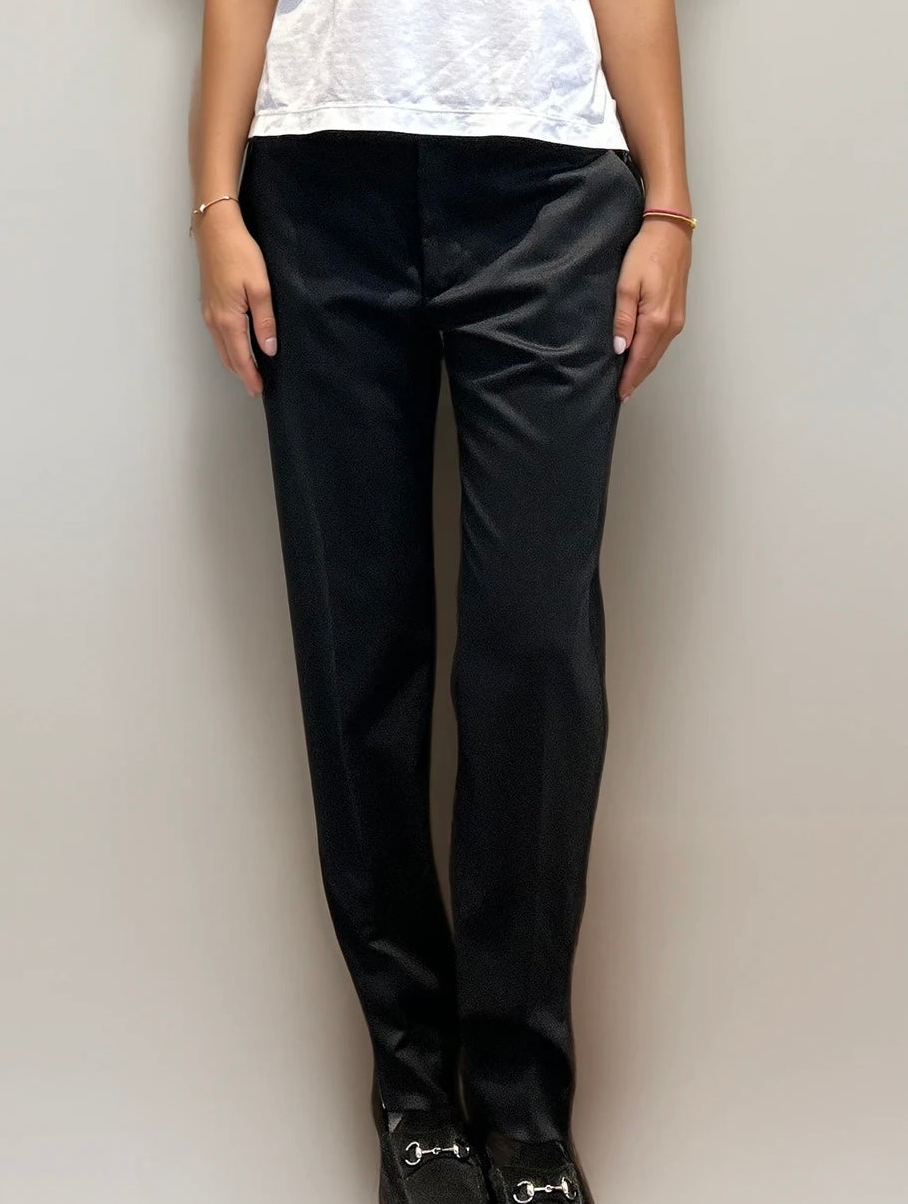 Max Mara Black Pleated Pants