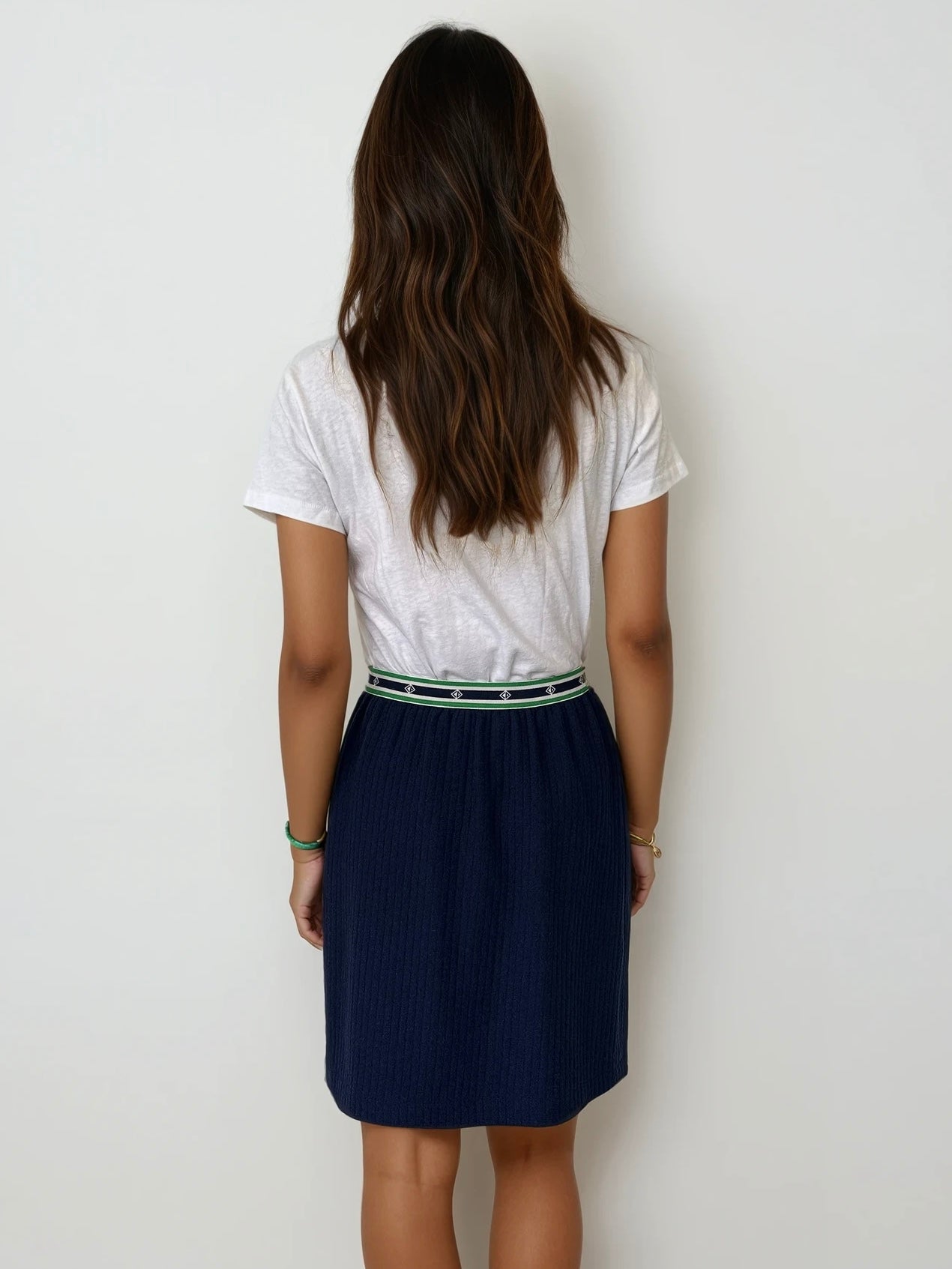 Dior Navy Skirt