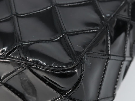 Chanel Black Patent Shoulder Bag