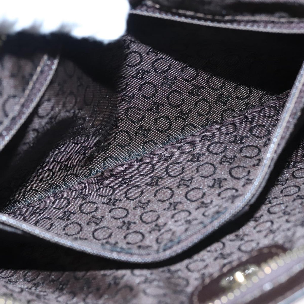 Celine Houndstooth Chain Clutch Bag