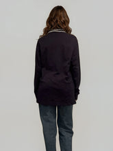 Load image into Gallery viewer, Dior Navy Long Sleeve Polo
