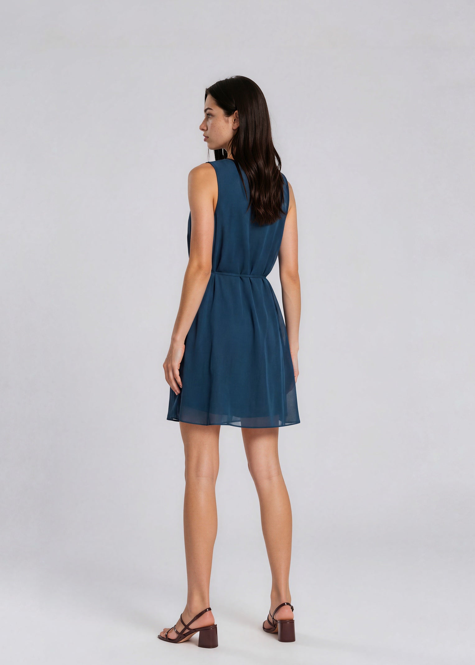 Chloe Blue Mini Dress
