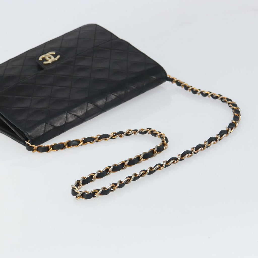 Chanel Black Quilted Leather Flap Bag