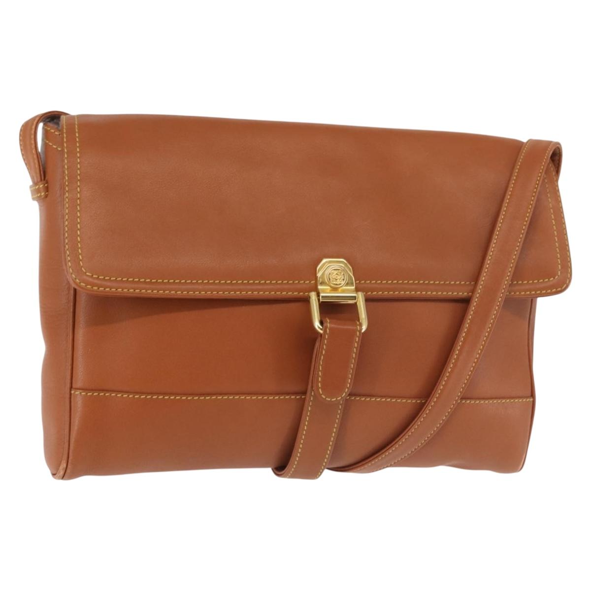Loewe Tan Leather Crossbody