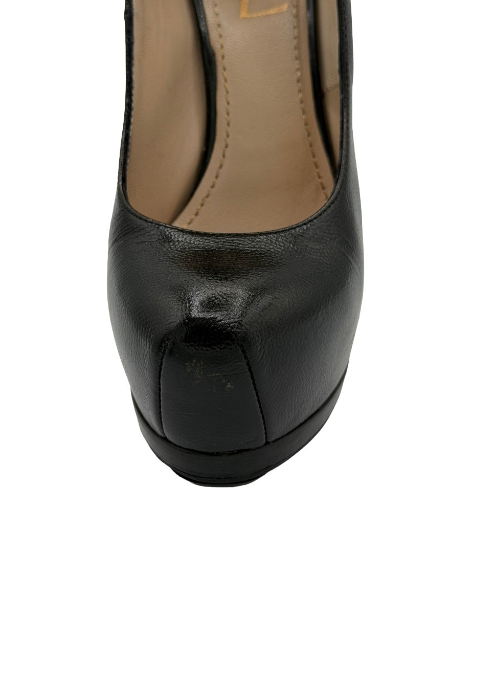 Saint Laurent Black Platform Pumps