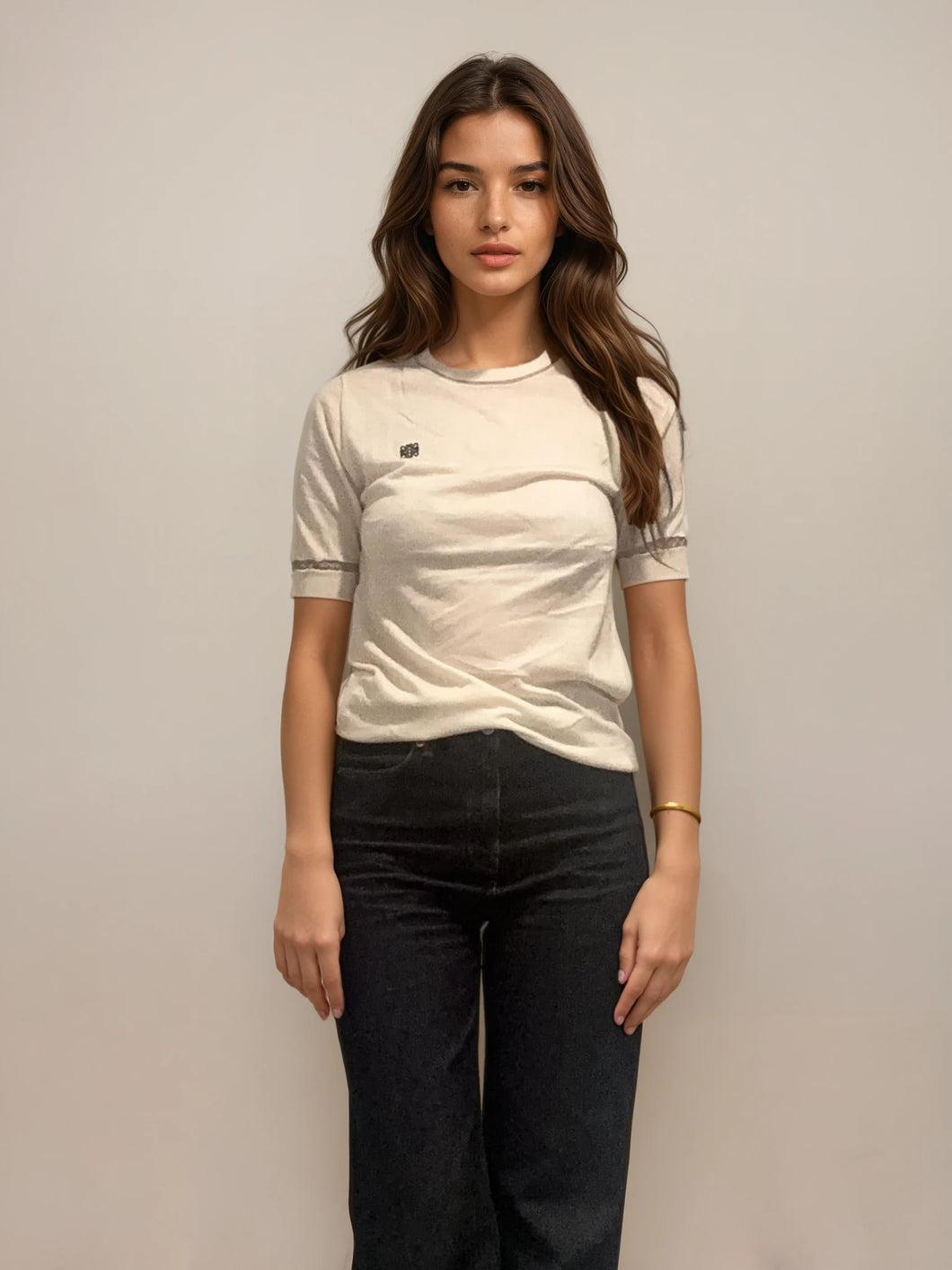 Loewe Cream Tee
