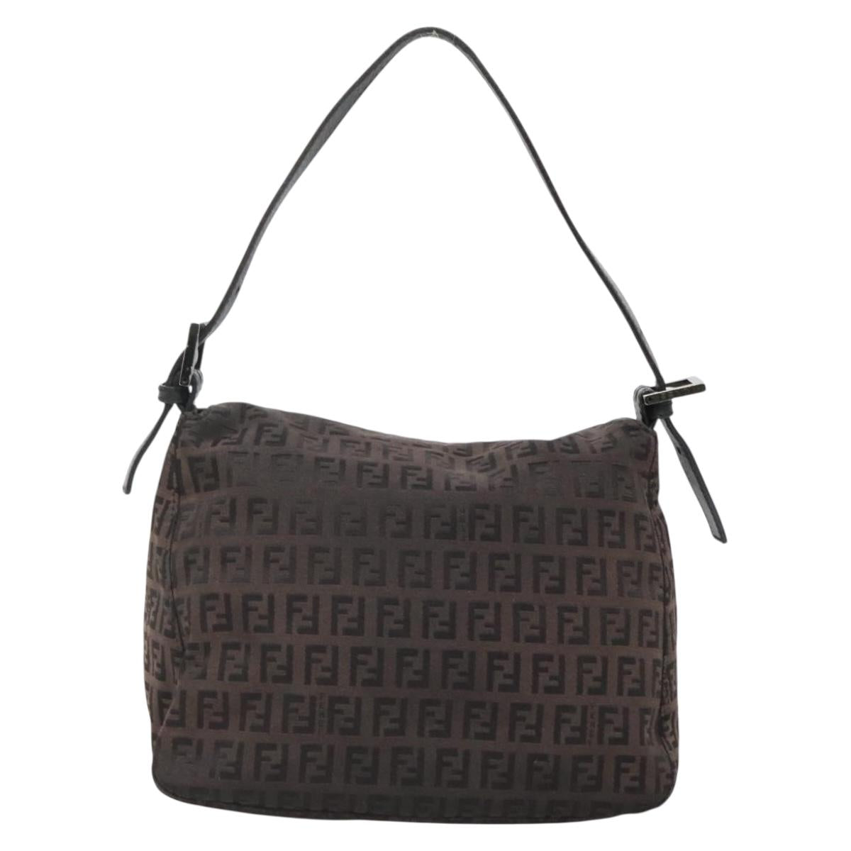 Fendi Brown Zucchino Mama Baguette