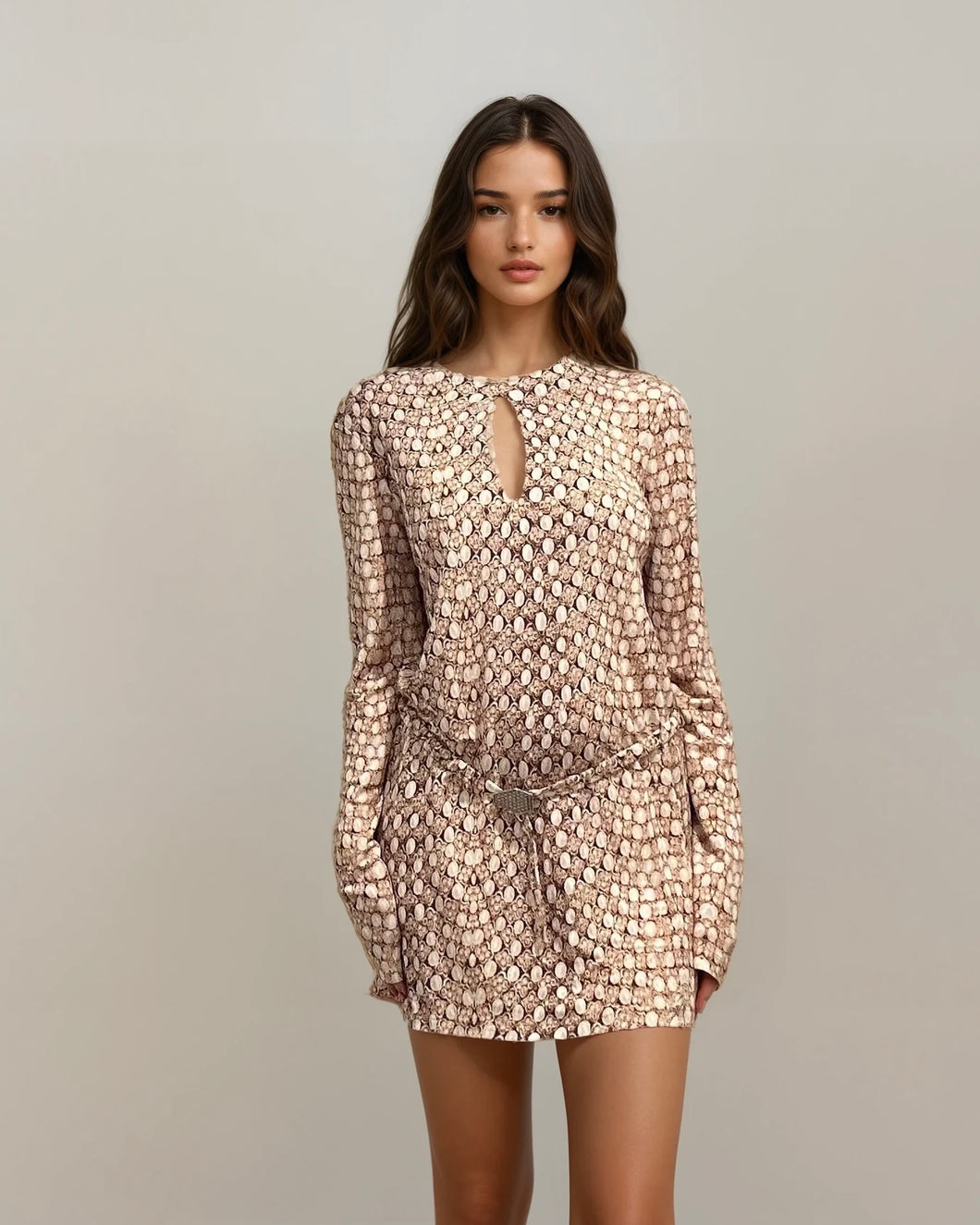 Cavalli Printed Mini Dress