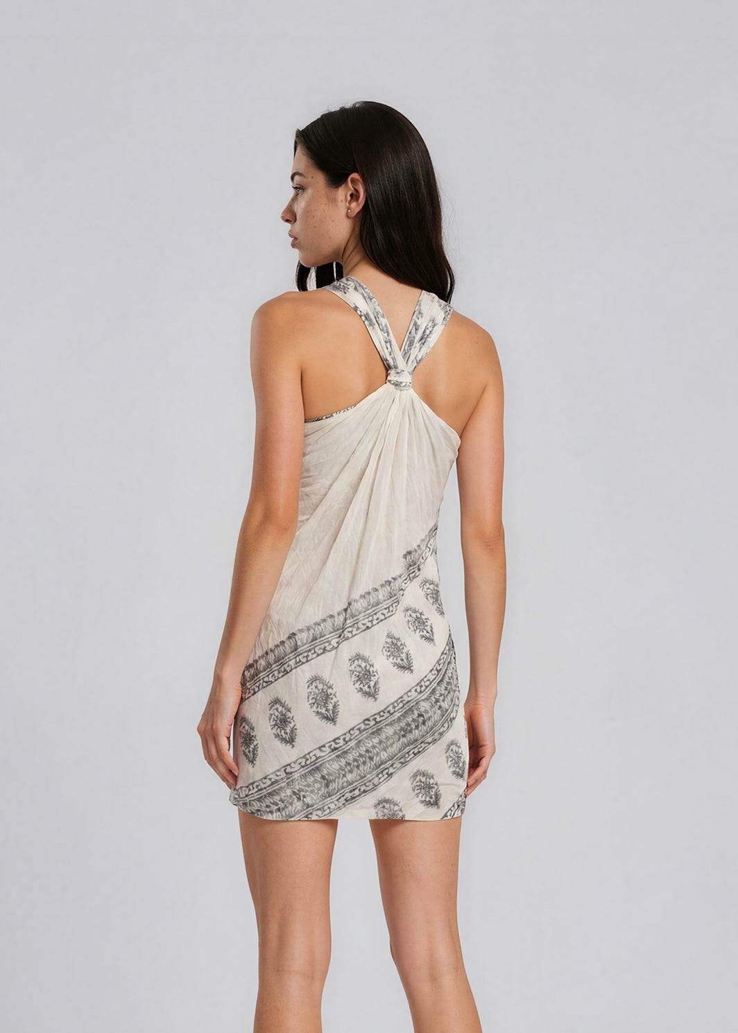 Yigal Azrouel Paisley Mini Dress