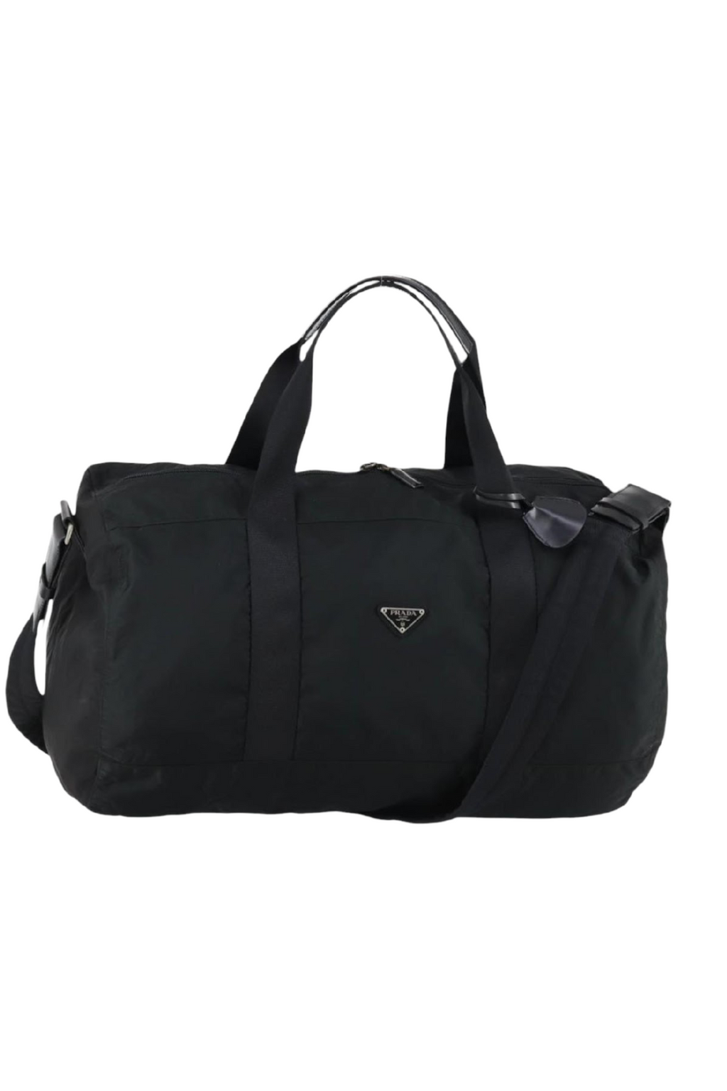 Prada Black Nylon Duffle