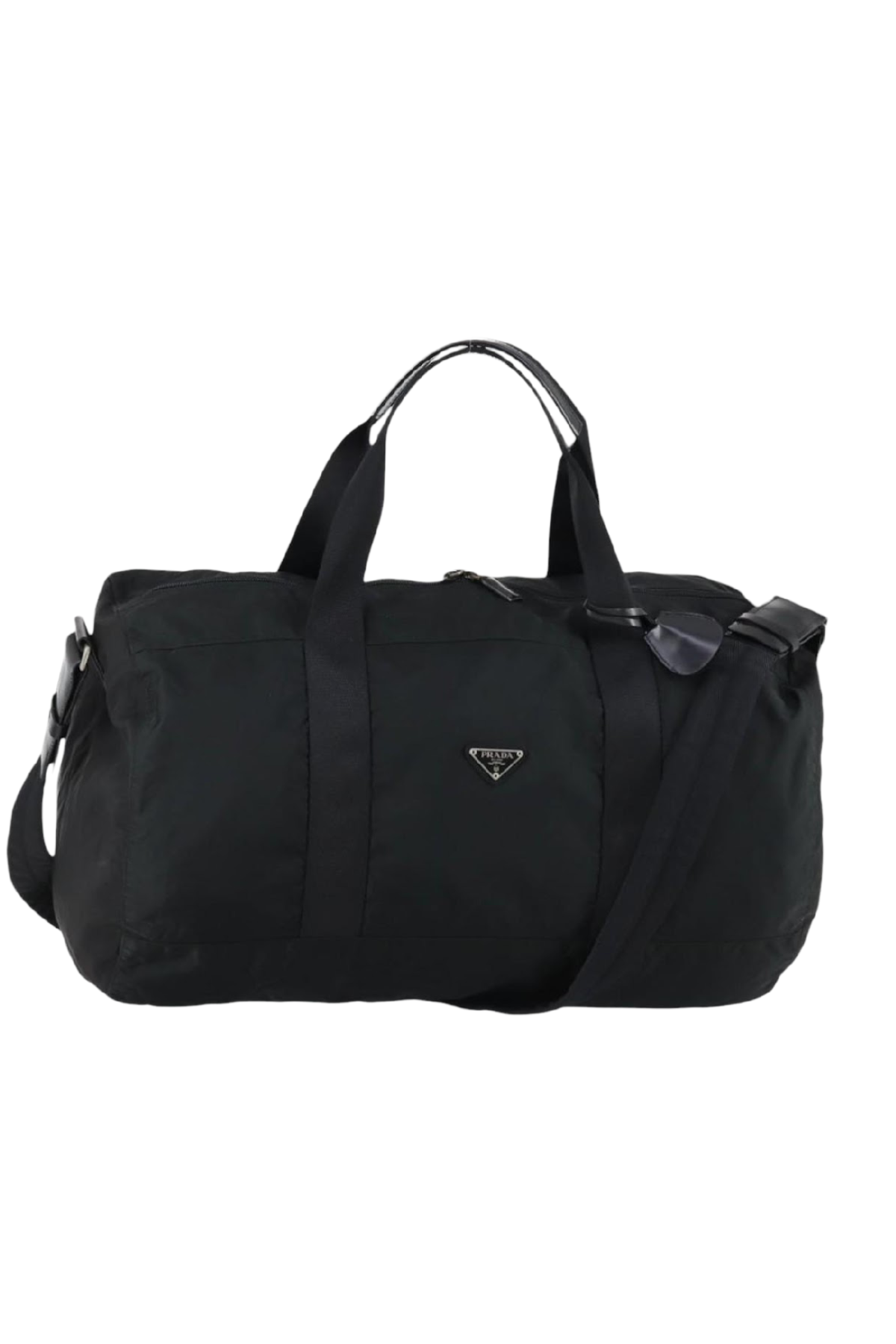 Prada Black Nylon Duffle
