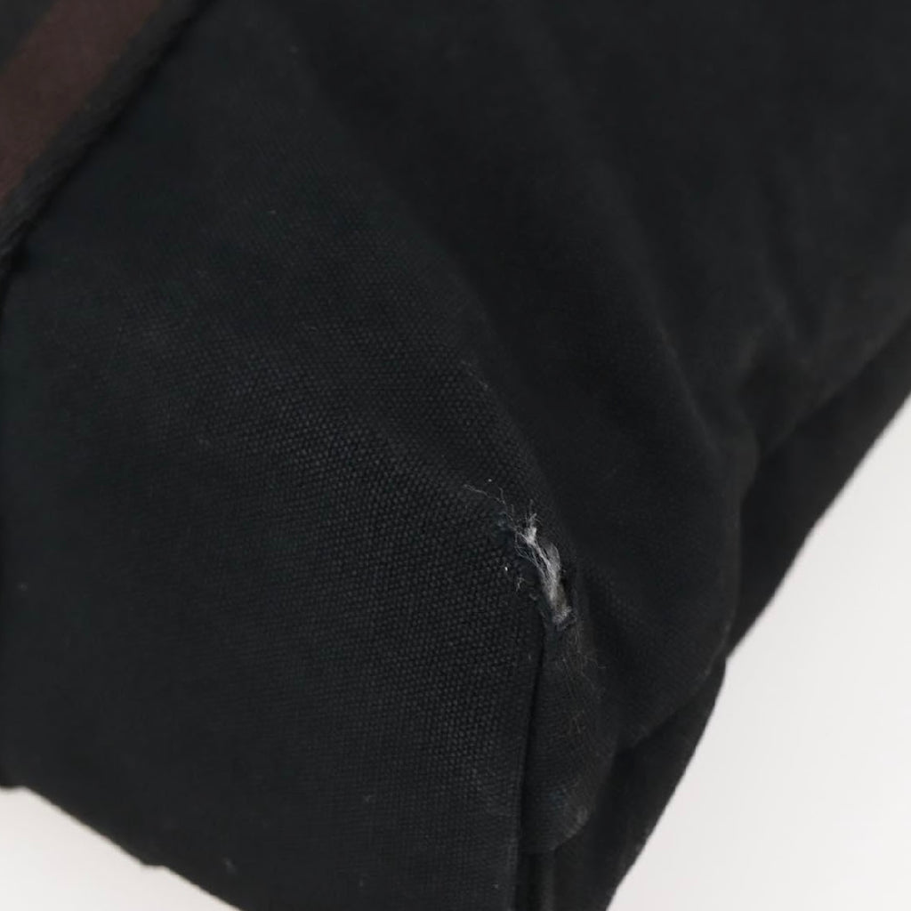 Hermès Black and Brown Tote