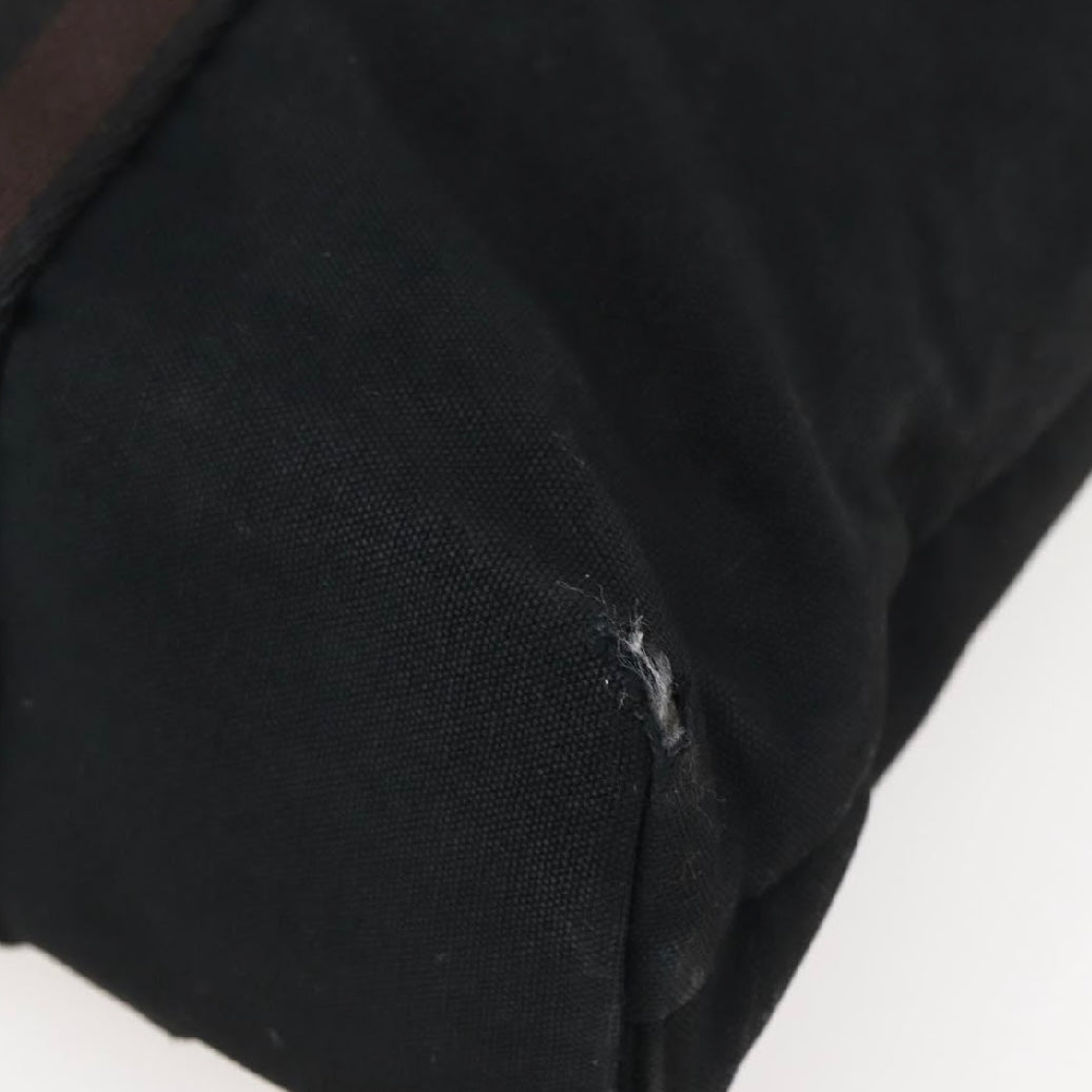 Hermès Black and Brown Tote