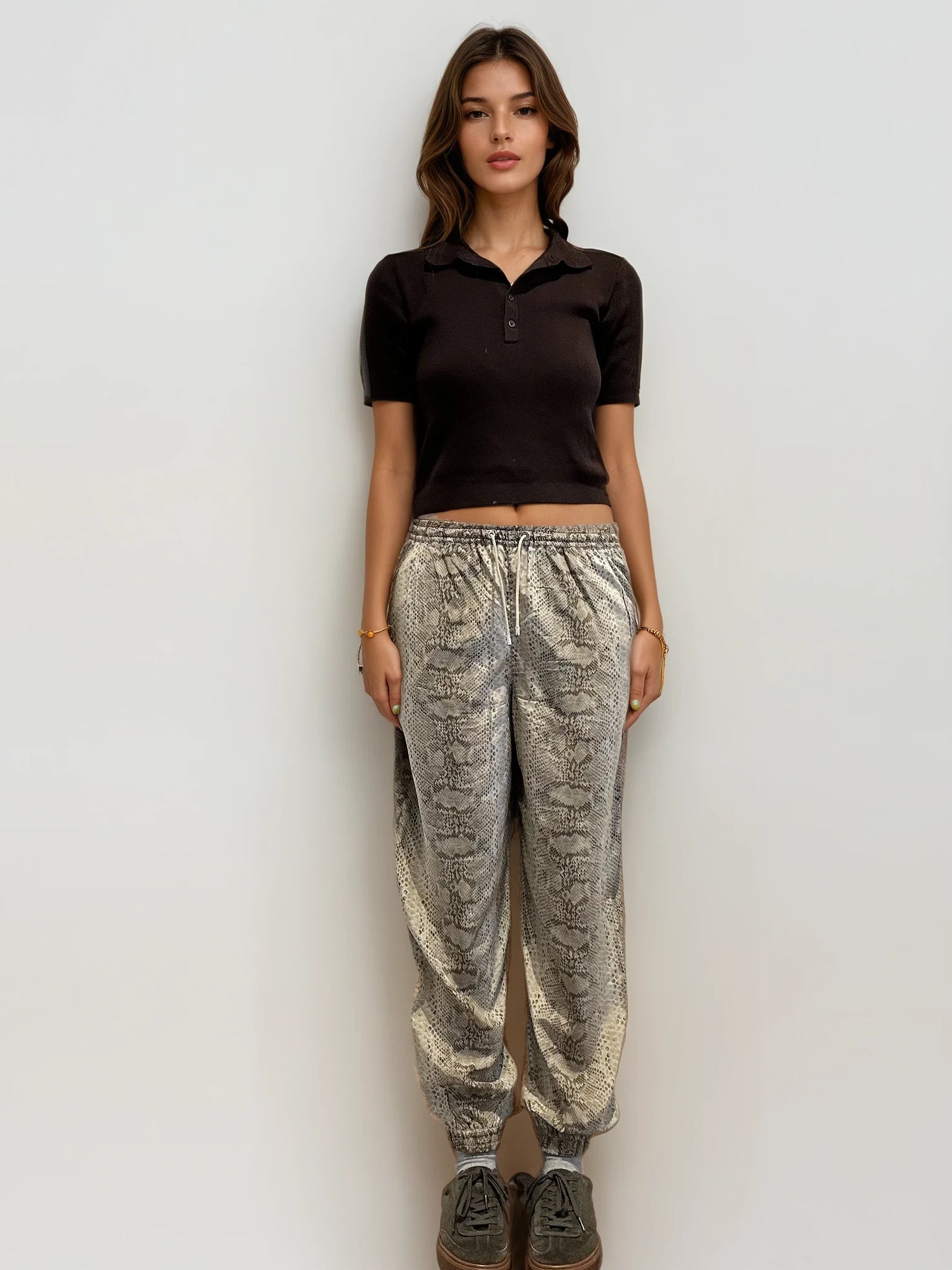 Ralph Lauren Snakeskin Printed Pants