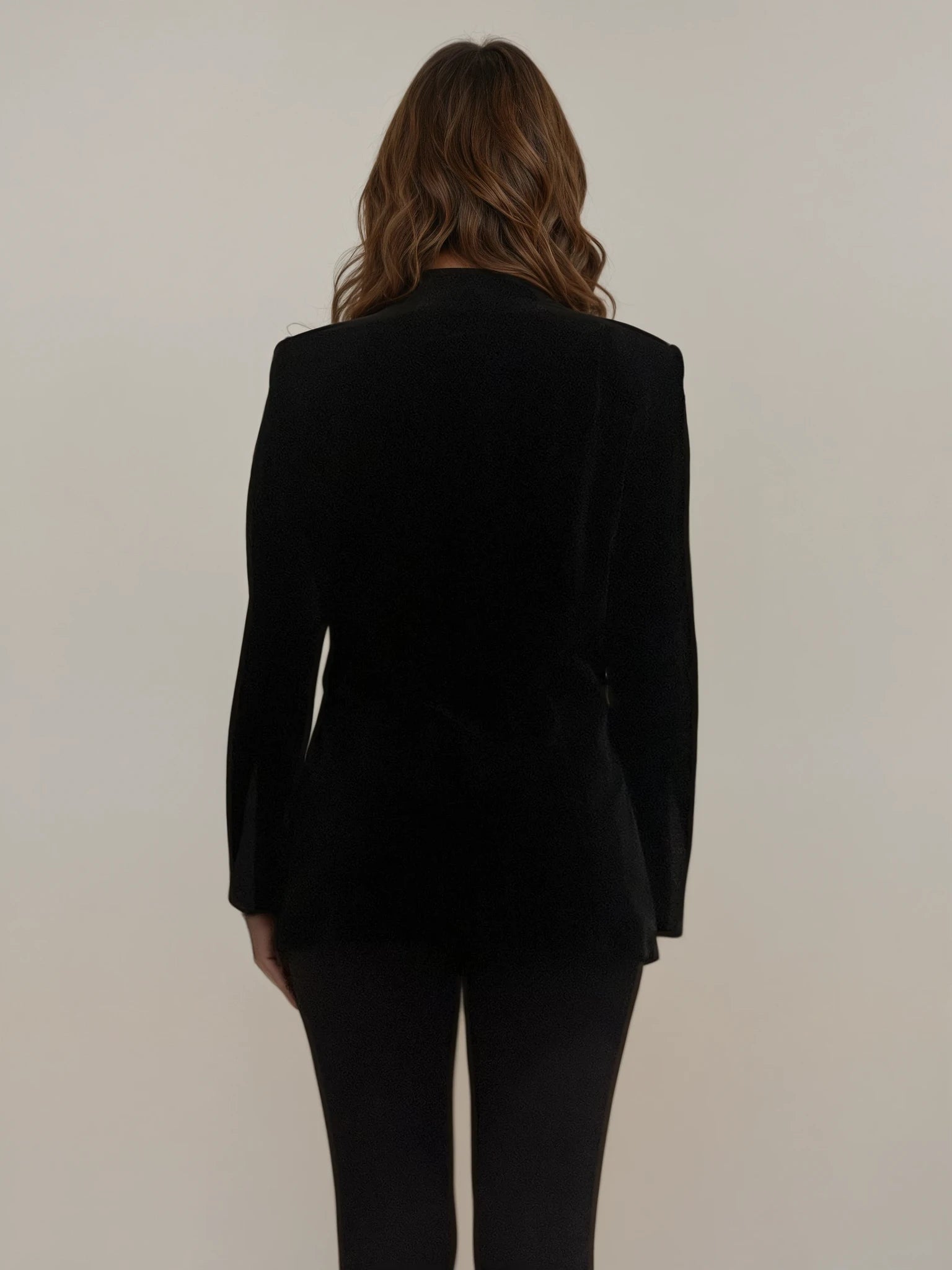 Escada Black Velvet Blazer
