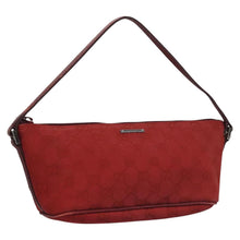 Load image into Gallery viewer, Gucci Red Monogram Boat Pochette
