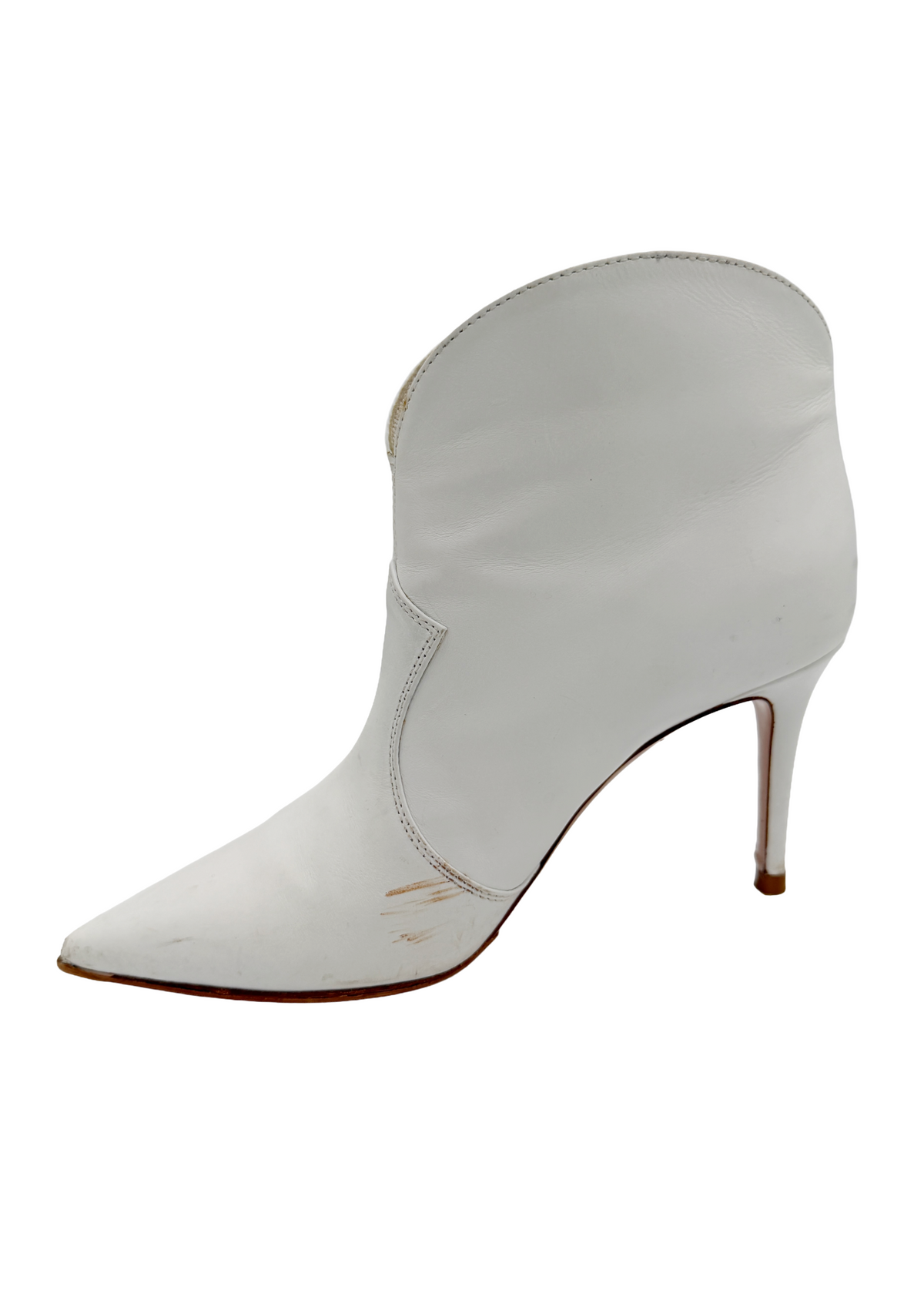 Gianvito Rossi White Booties