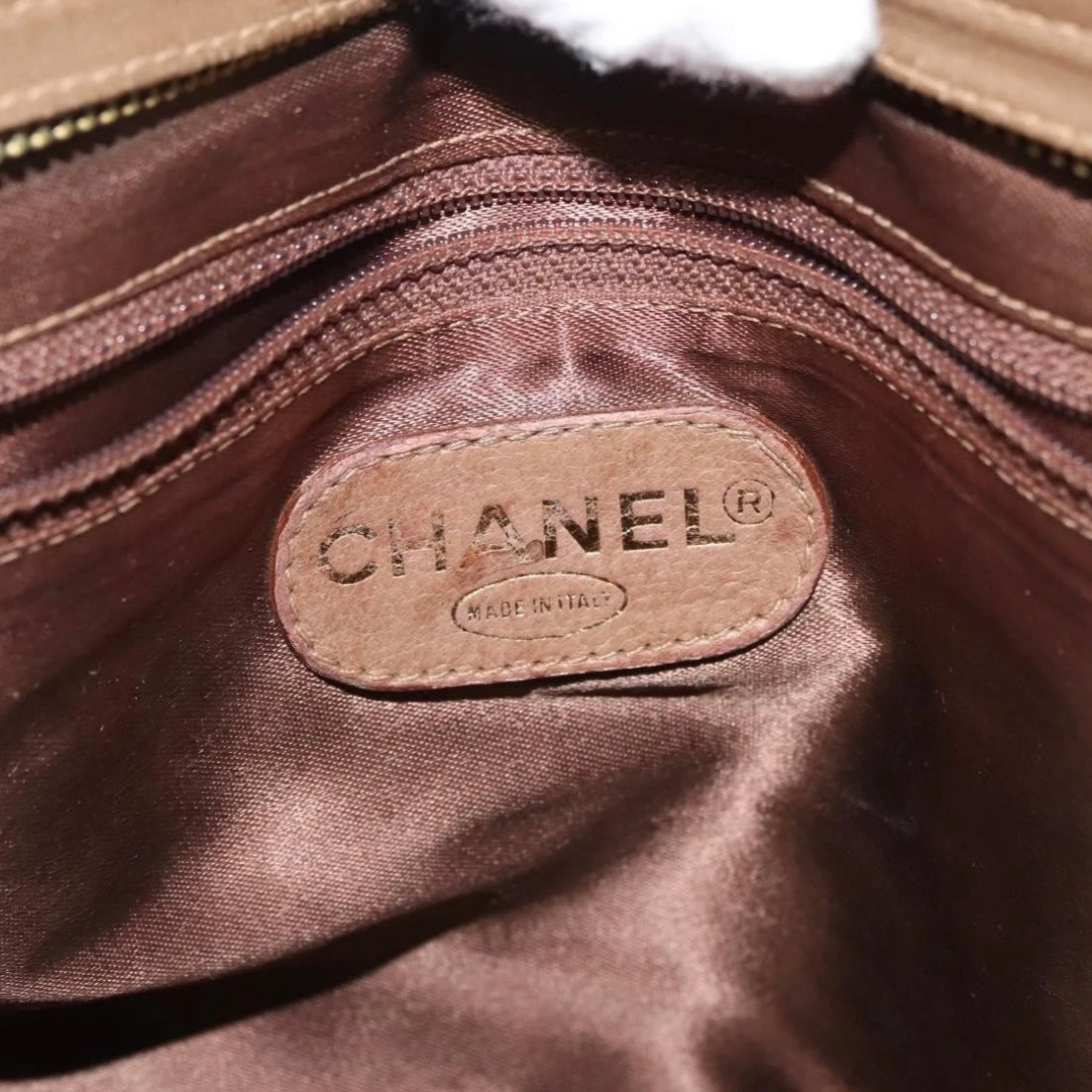 Chanel Brown Quilted Tote