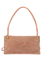 Load image into Gallery viewer, Loewe Pink Spellout Shoulder Bag

