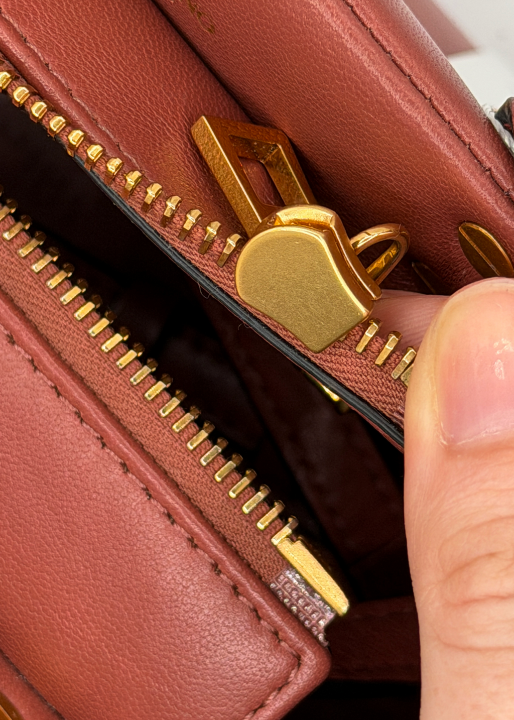 Valentino Mauve Rockstud Shoulder Bag
