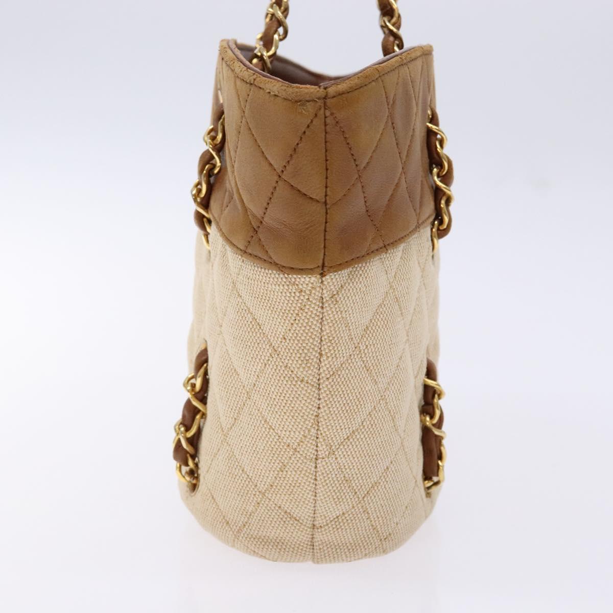 Chanel Brown Quilted Tote