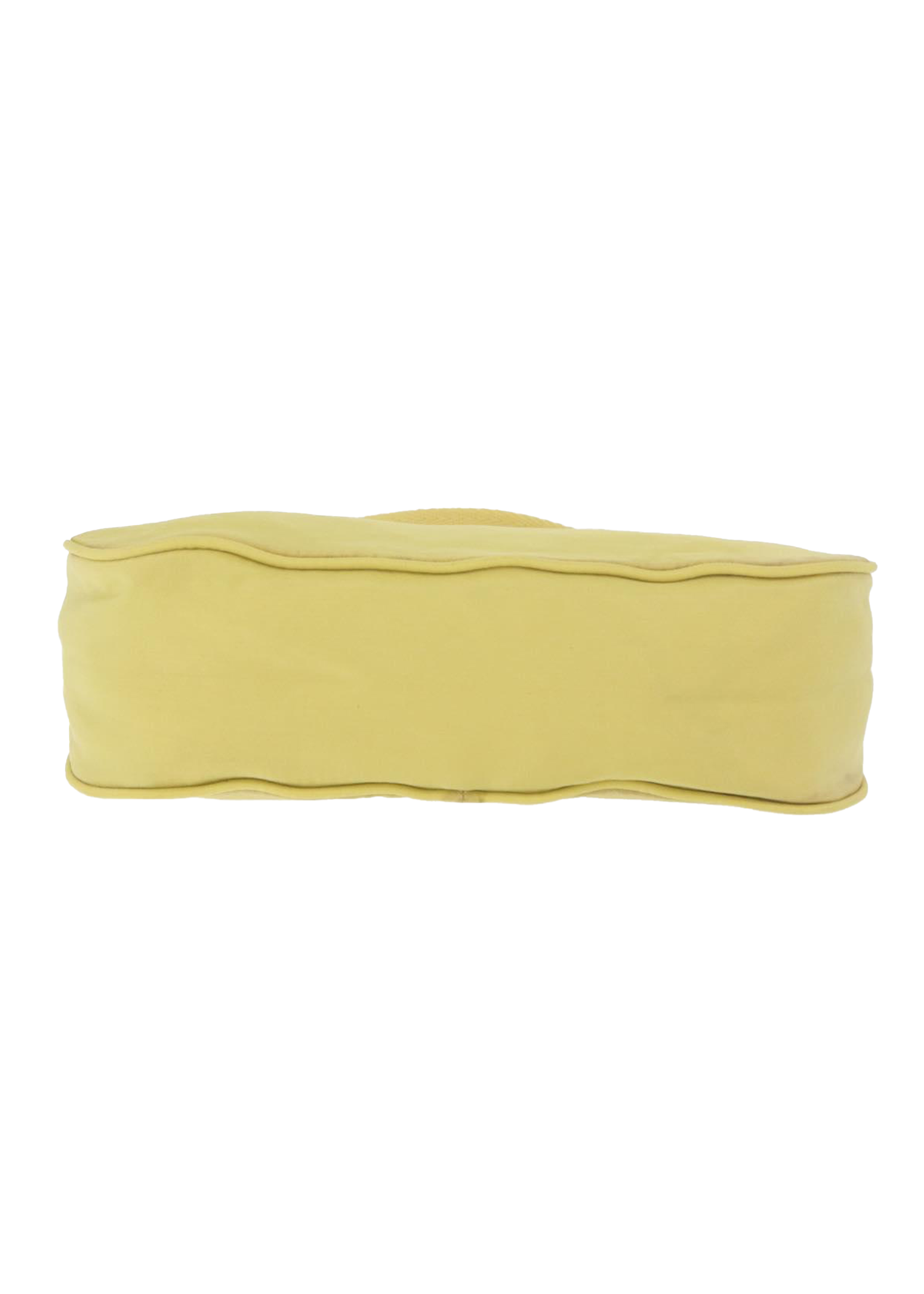 Prada Yellow Nylon Pochette
